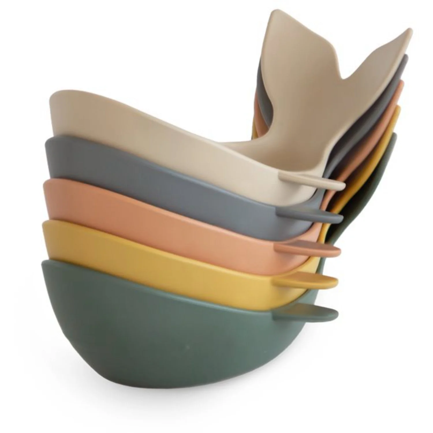 Mushie Retro Mushie Whale Bath Stackers - Retro - Image 7