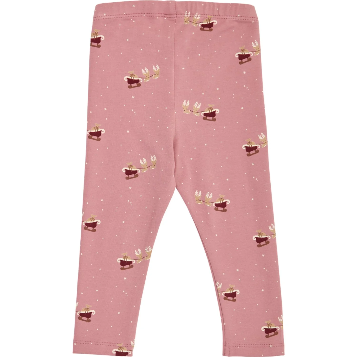 Müsli Nostalgia Rose/ Cabernet/ Balsam Cream Christmas Leggings Baby - Image 2