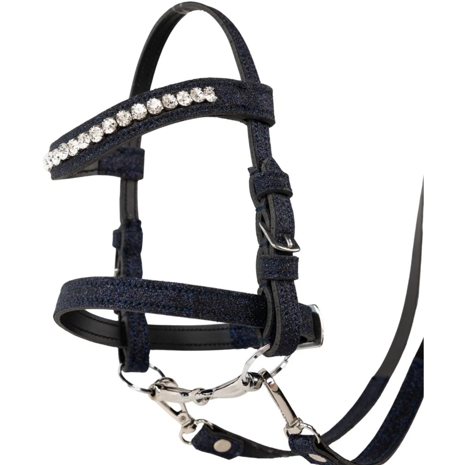 My Hobby Horse Navy Glimmer Trense Til Kæphest - Image 4