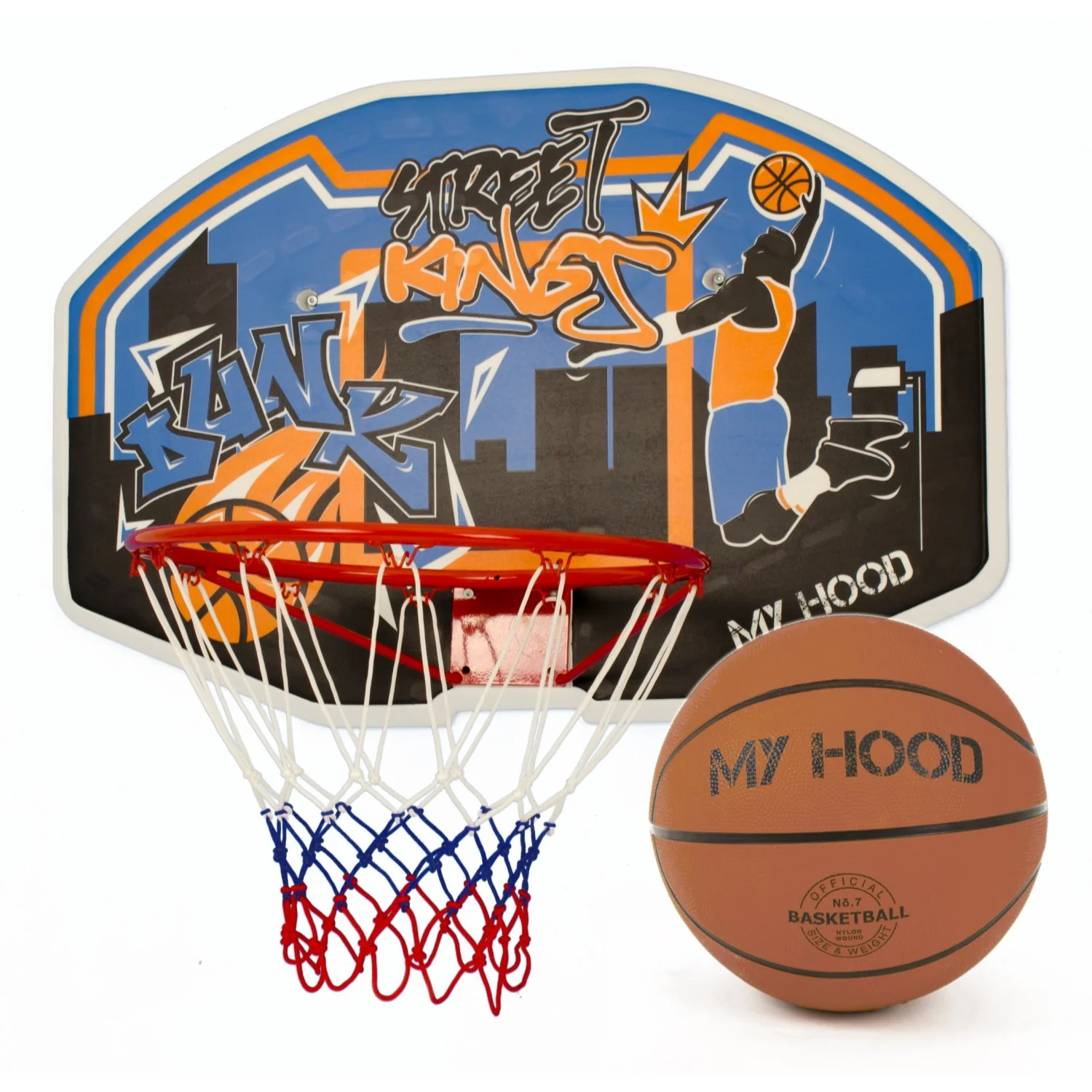 My Hood Basketkurv På Plade Med Bold