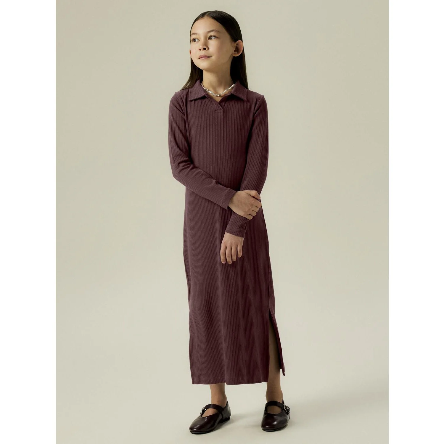 Name It Andorra Nkfkissia Ls Slim Maxi Kjole - Image 2