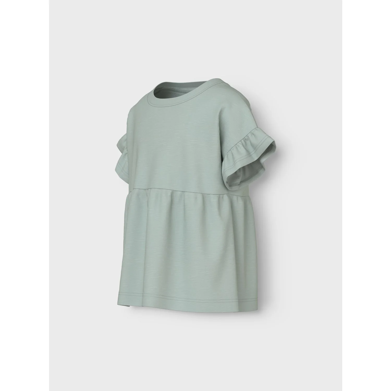 Name It Aqua Gray Vavina Top - Image 2