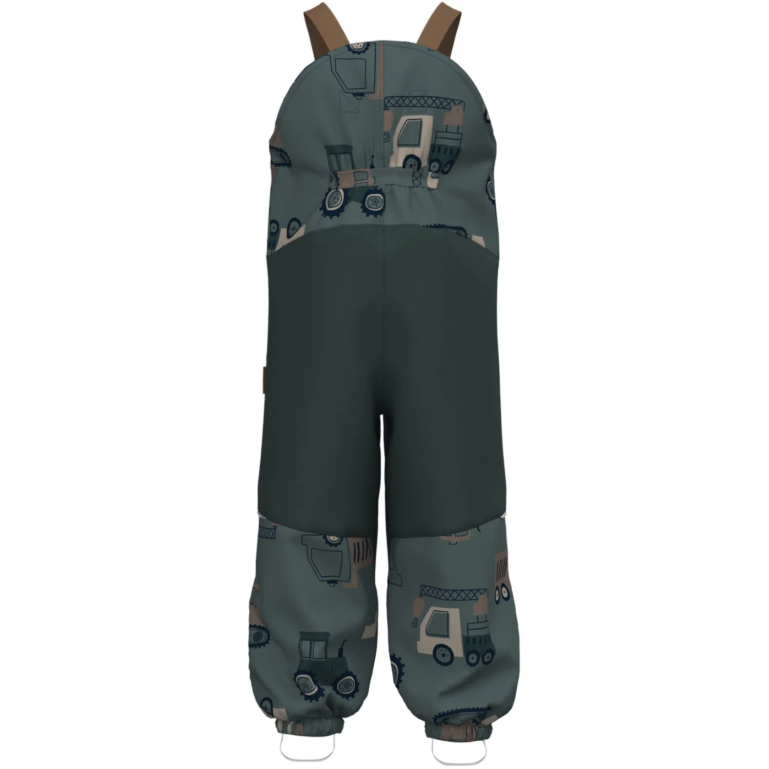 Name It Balsam Green Machines Nmmalfa08 Softshell Smækbukser Aop Fo - Image 2