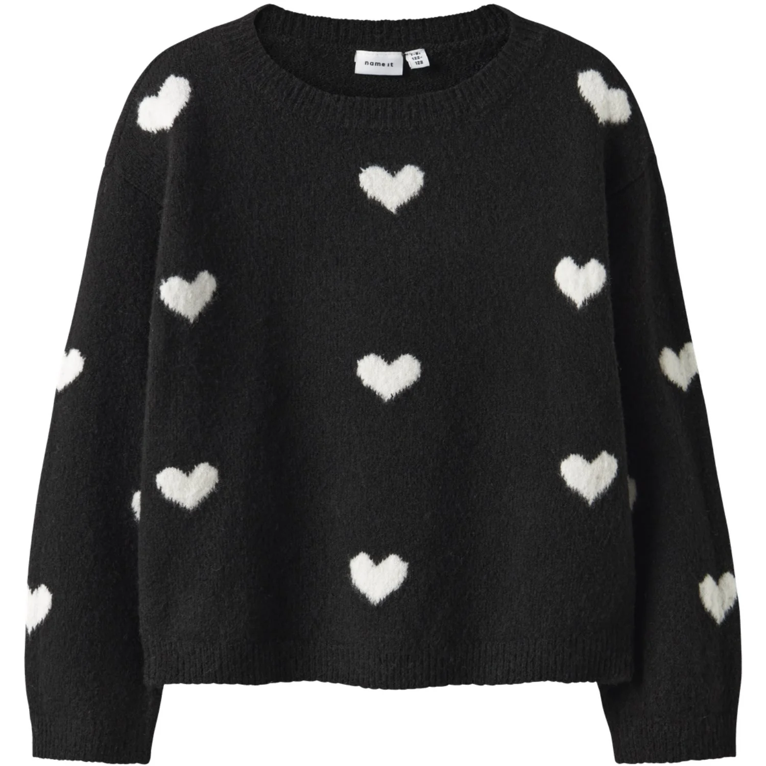 Name It Black Cloud Dancer Hearts Nkfona Ls Strik