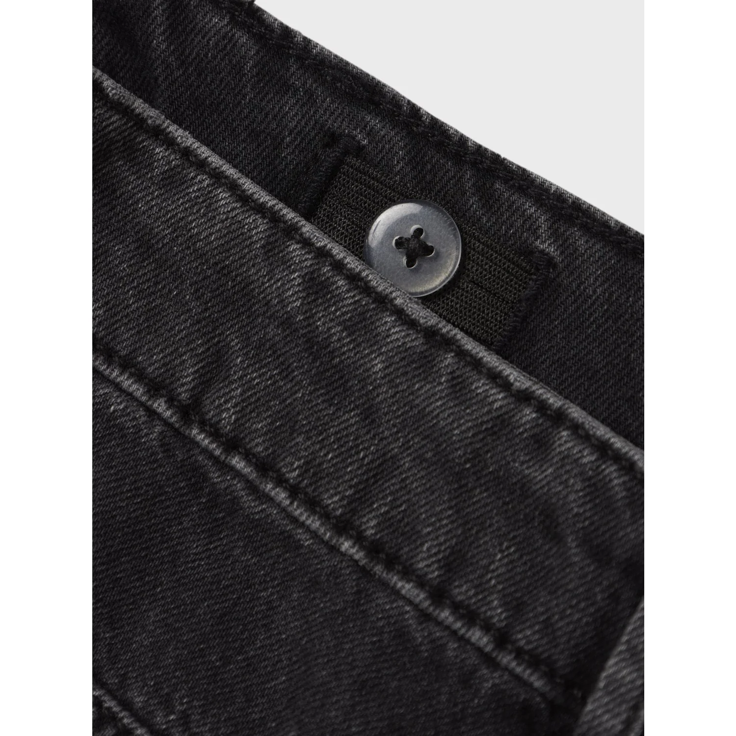 Name It Black Denim Nkfrose Hw Straight Jeans 9222-Rm Noos - Image 3