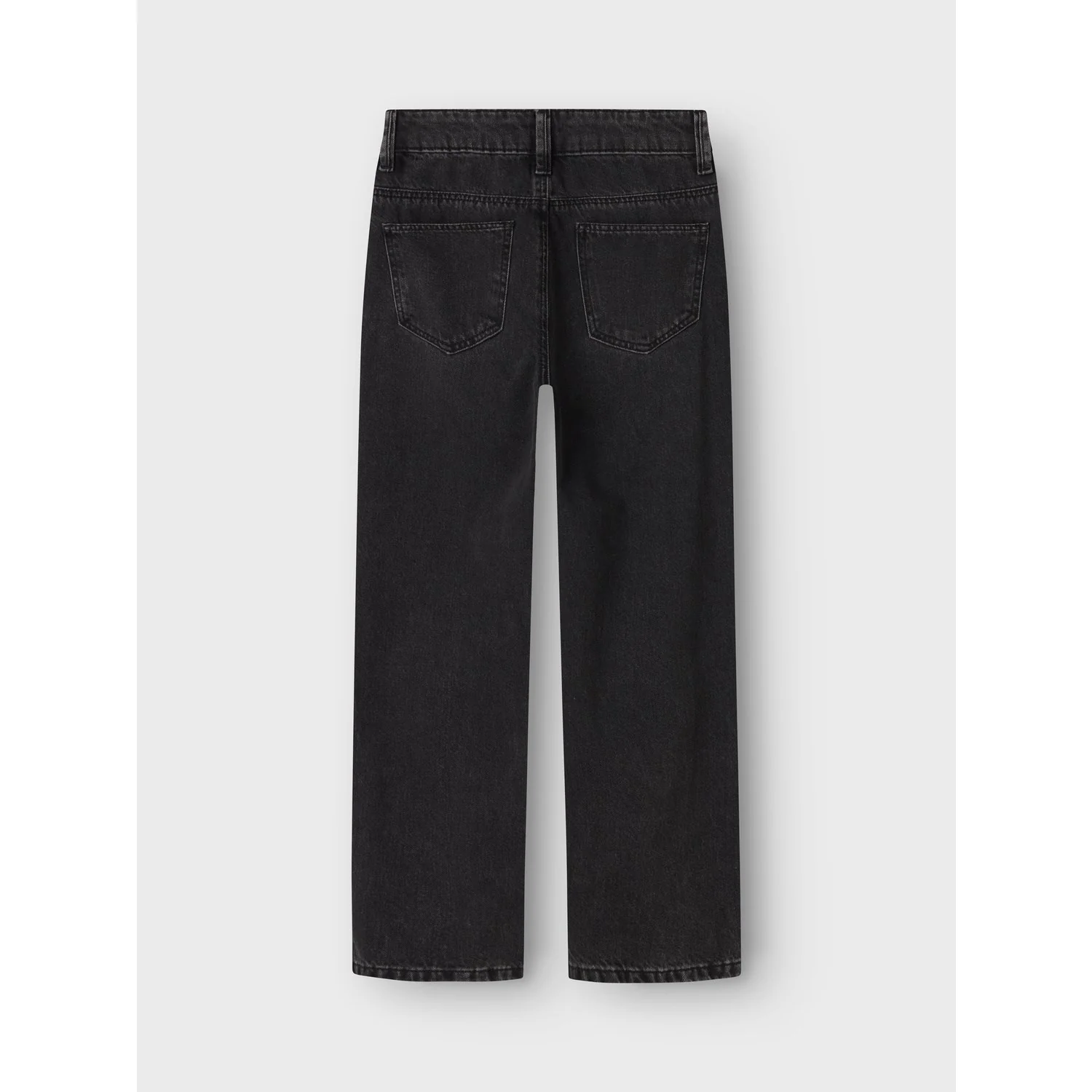 Name It Black Denim Nkfrose Hw Straight Jeans 9222-Rm Noos - Image 5