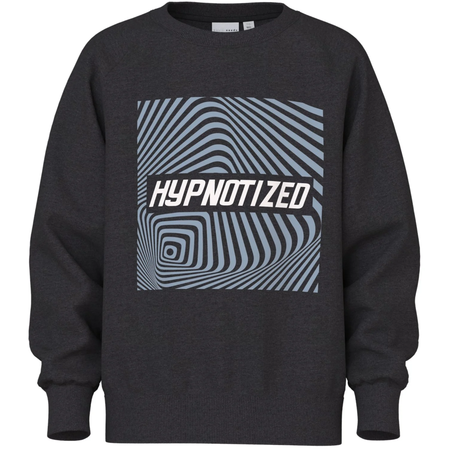 Name It Black Hypnotized Nkmvion Ls Nreg Sweat Unb