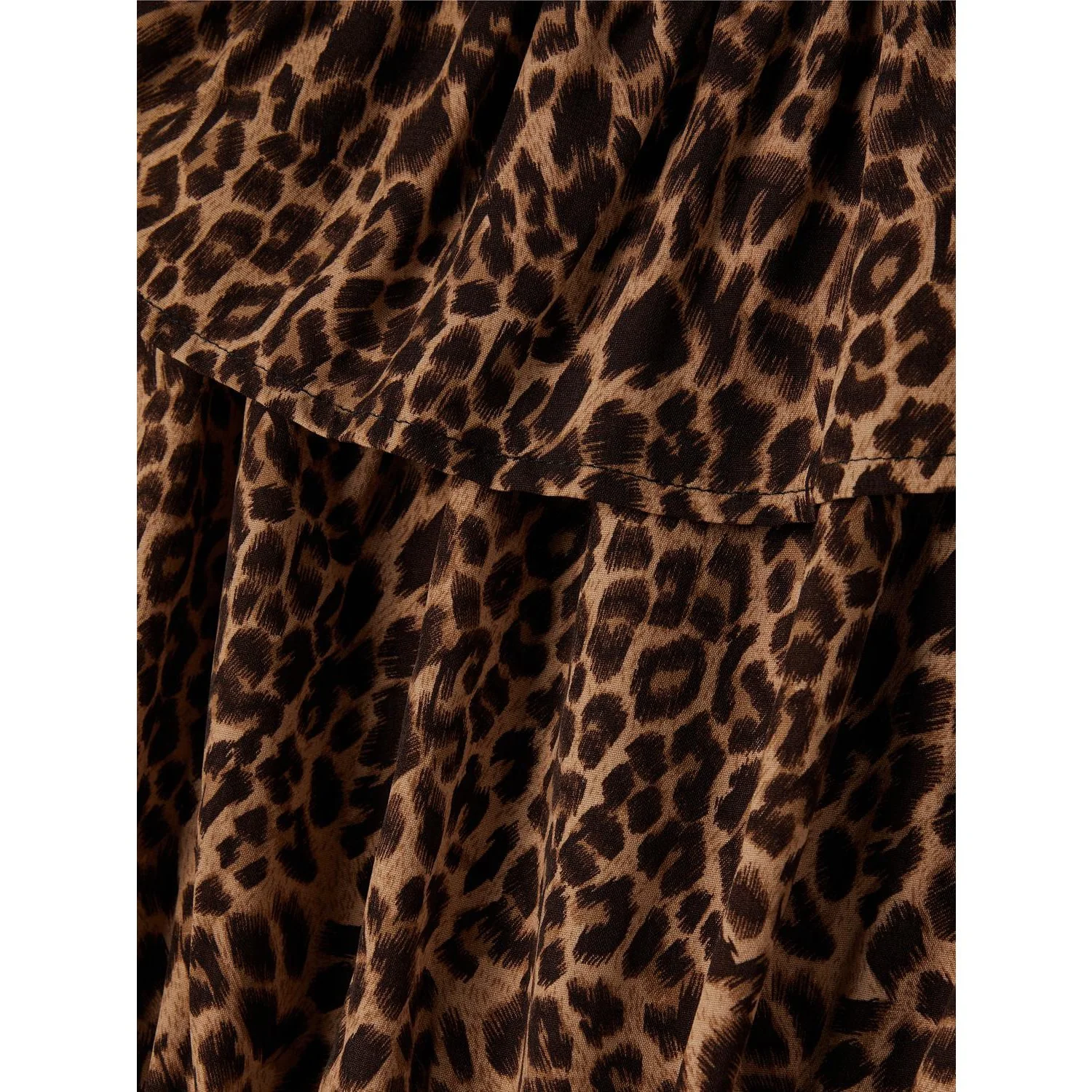 Name It Black Leopard Nkfvinaya Ss Playsuit Fffff Noos - Image 2