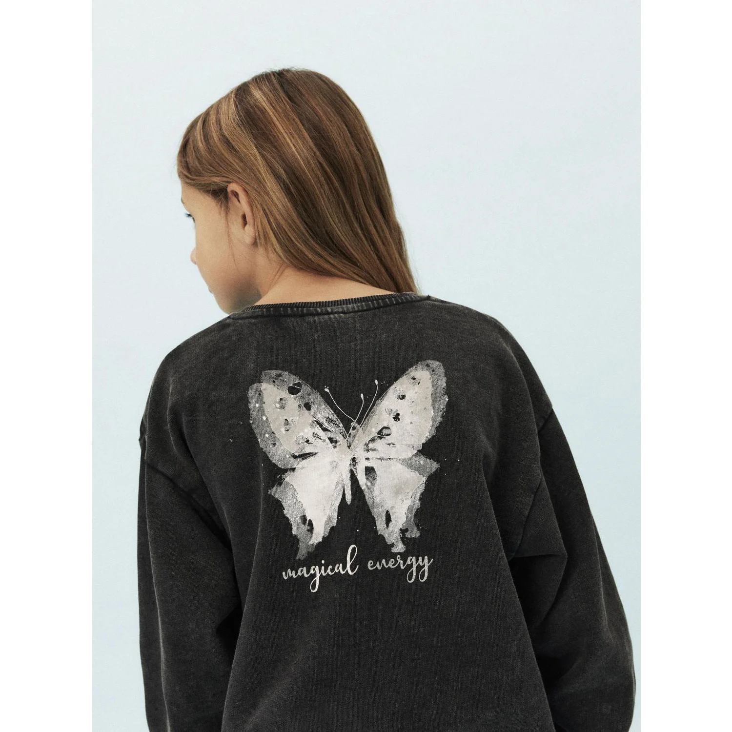 Name It Black Liva Sweatshirt - Image 3