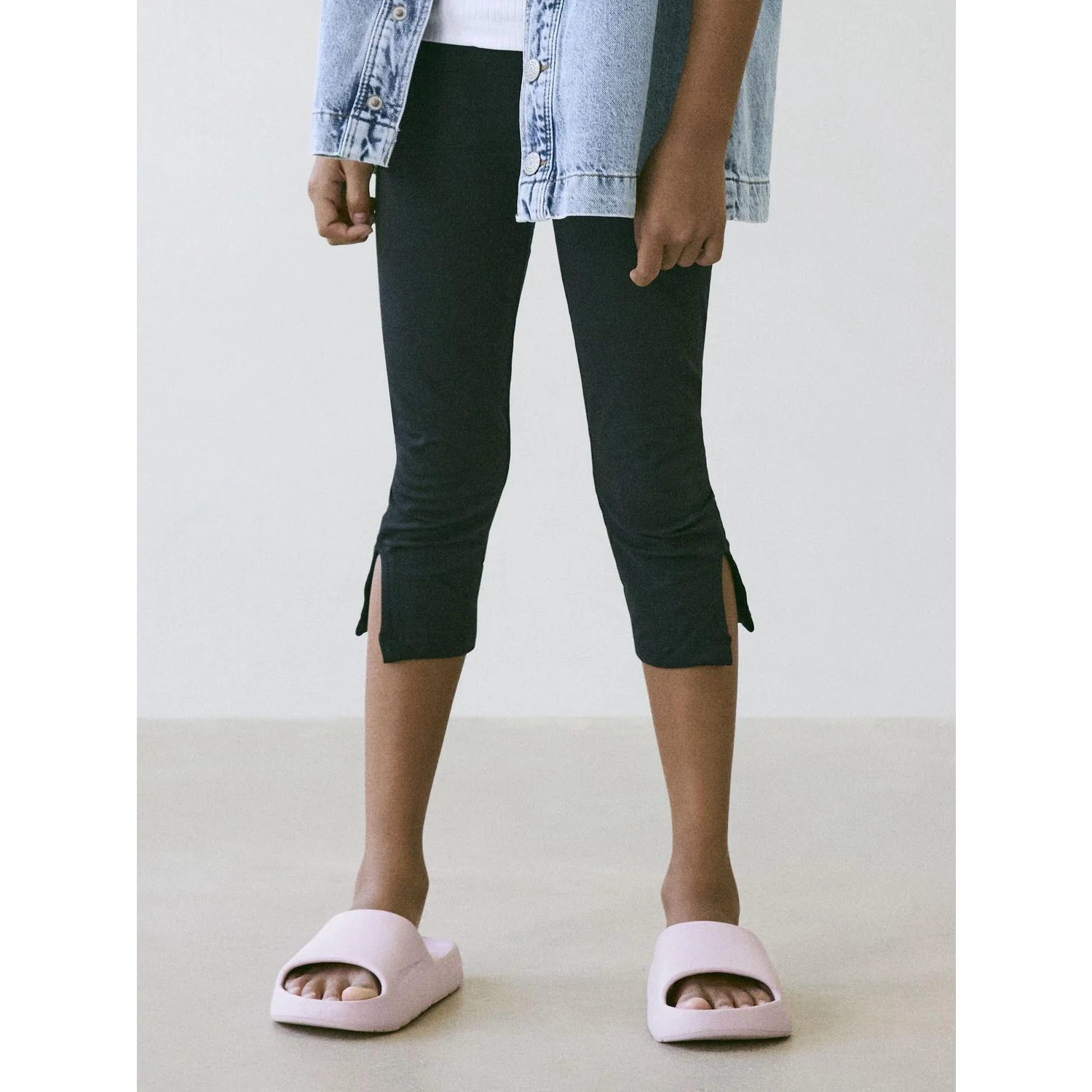 Name It Black Nkfjennela Capri Leggings - Image 2