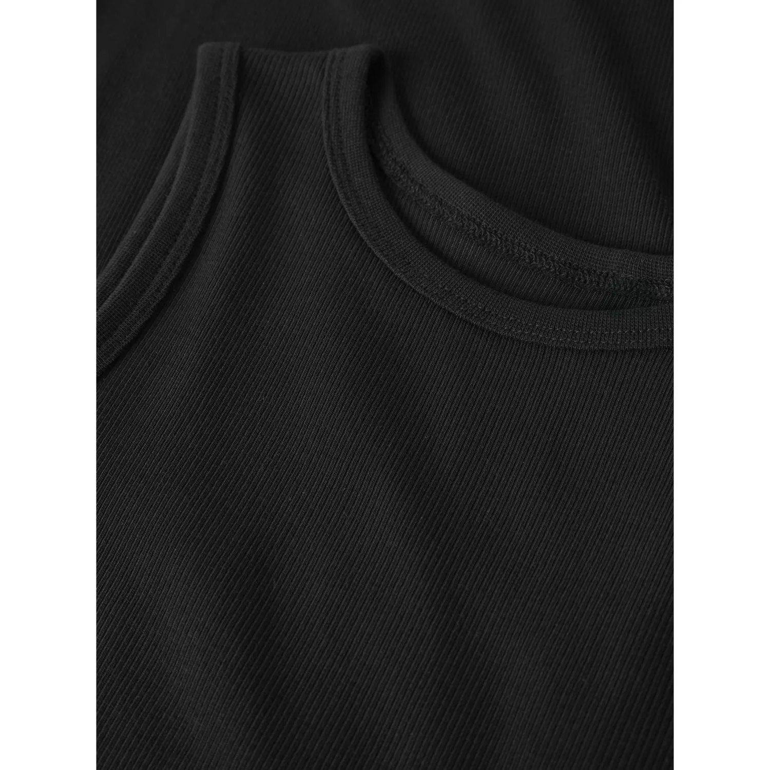 Name It Black Nkfnakal Sl Slim Maxi Kjole Noos - Image 2
