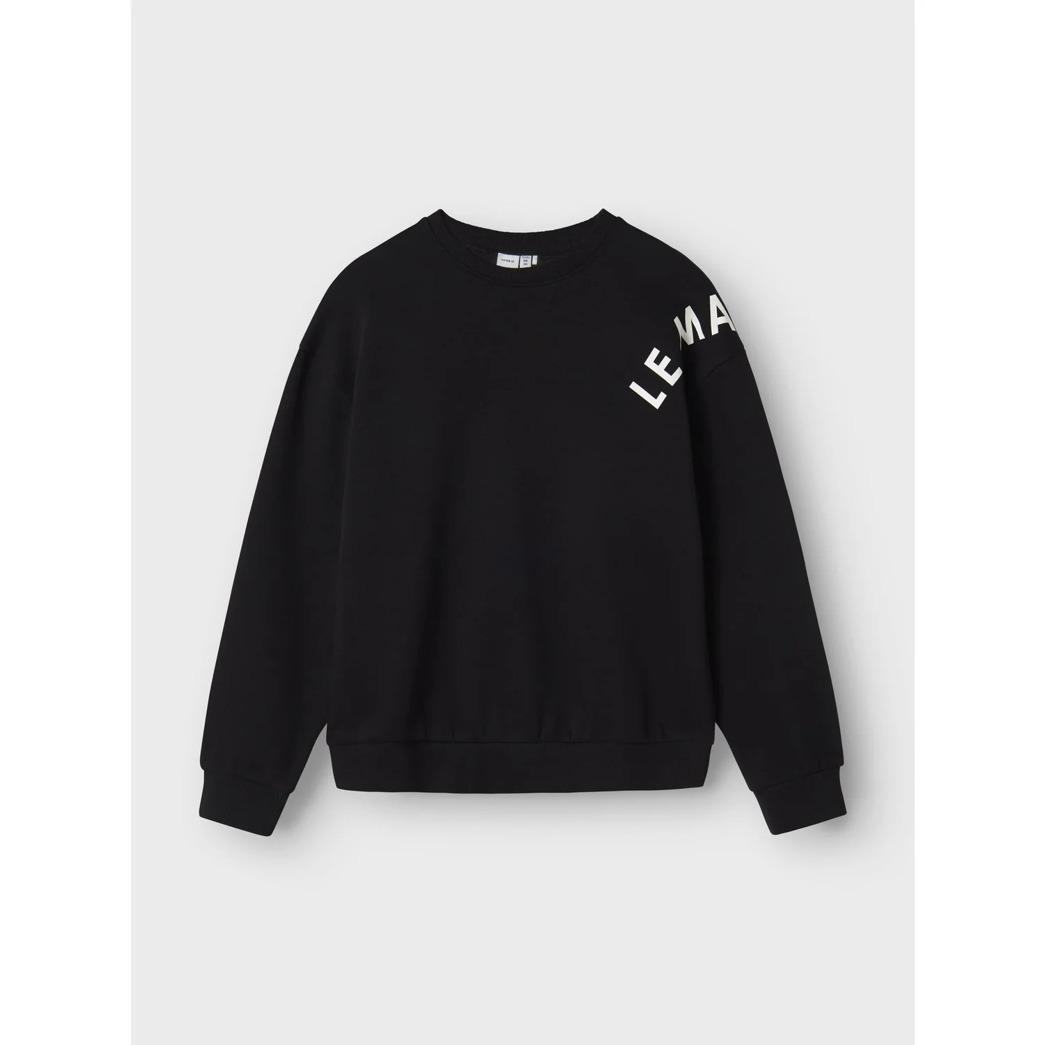 Name It Black Nkfodika Ls Rlx Sweat Bru Bf - Image 4