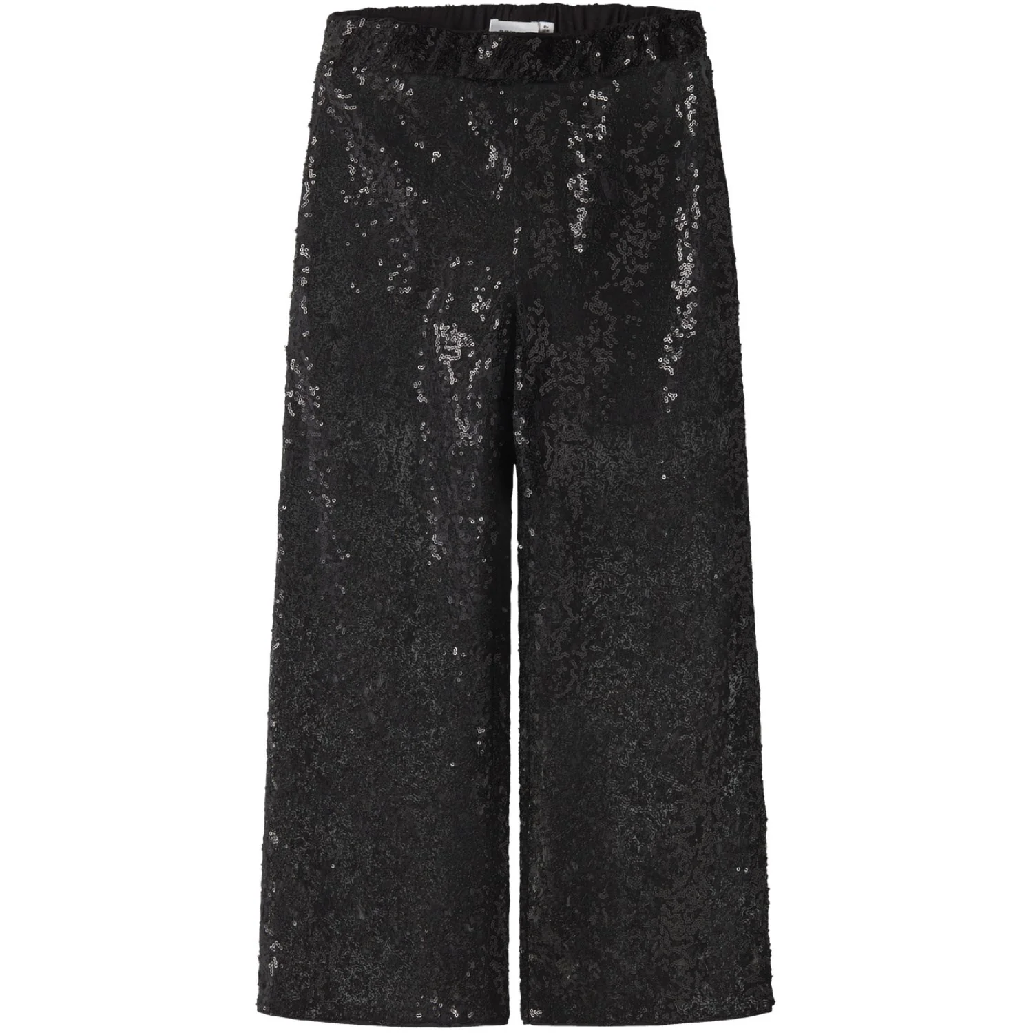 Name It Black Nkfrokia Wide Lace Bukser