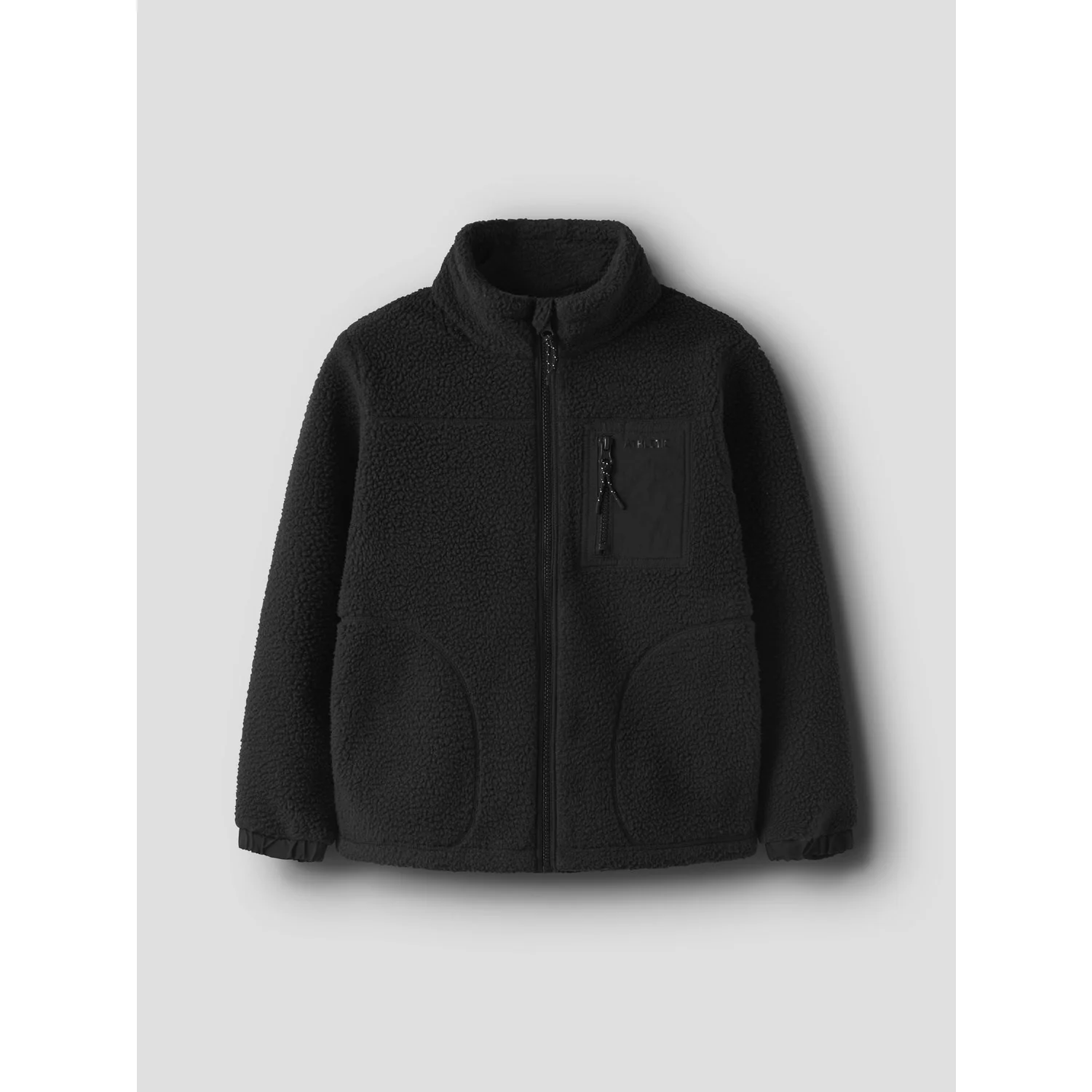 Name It Black Nkmmiller Sherpa Jakke - Image 5
