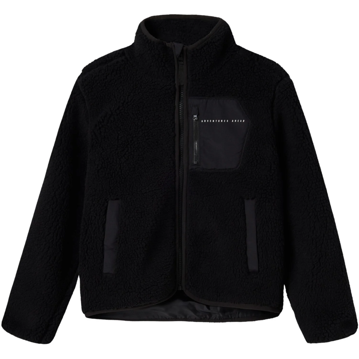 Name It Black Nknmattia Sherpa Jakke Pb - Image 4
