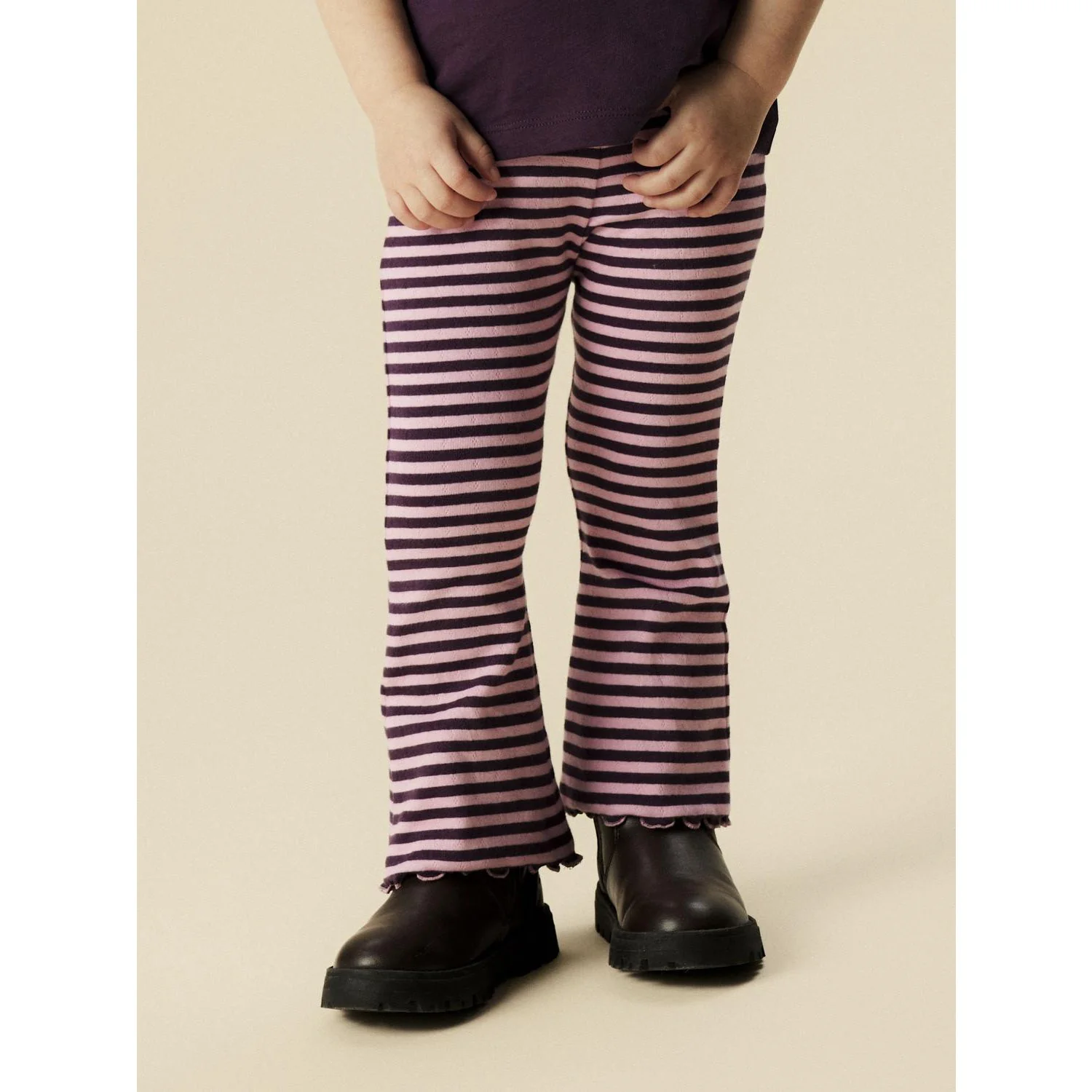 Name It Blackberry Wine Nmfbensa Bootcut Leggings Pb - Image 3
