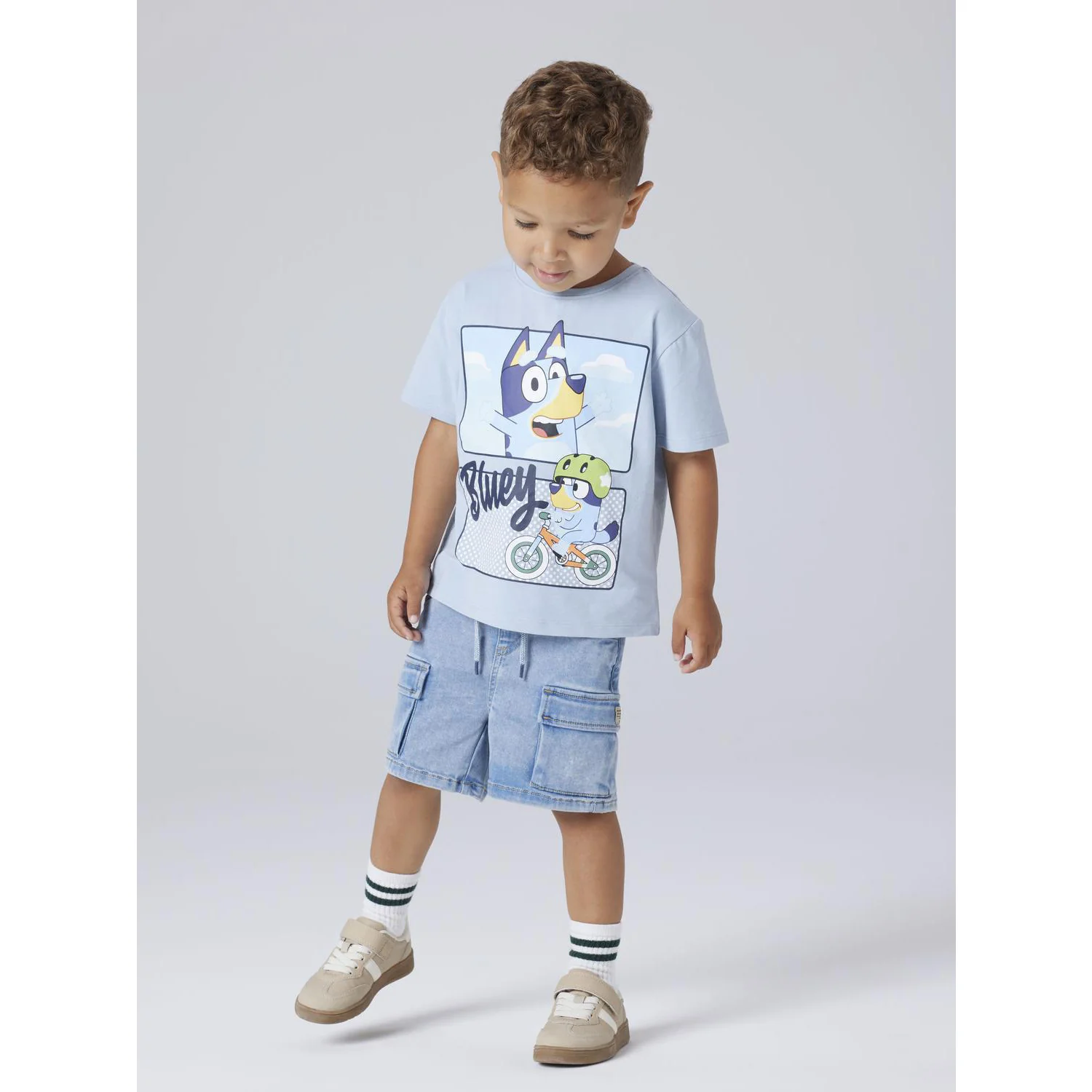 Name It Blue Fog Nmmmalih Bluey Nreg Ss Top Sky - Image 2