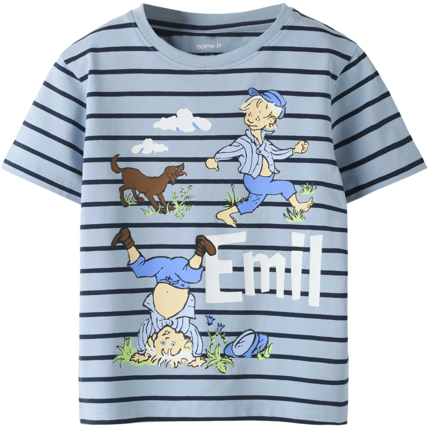 Name It Blue Fog Nmmmiall Emil Ss Nreg Top Box Sky