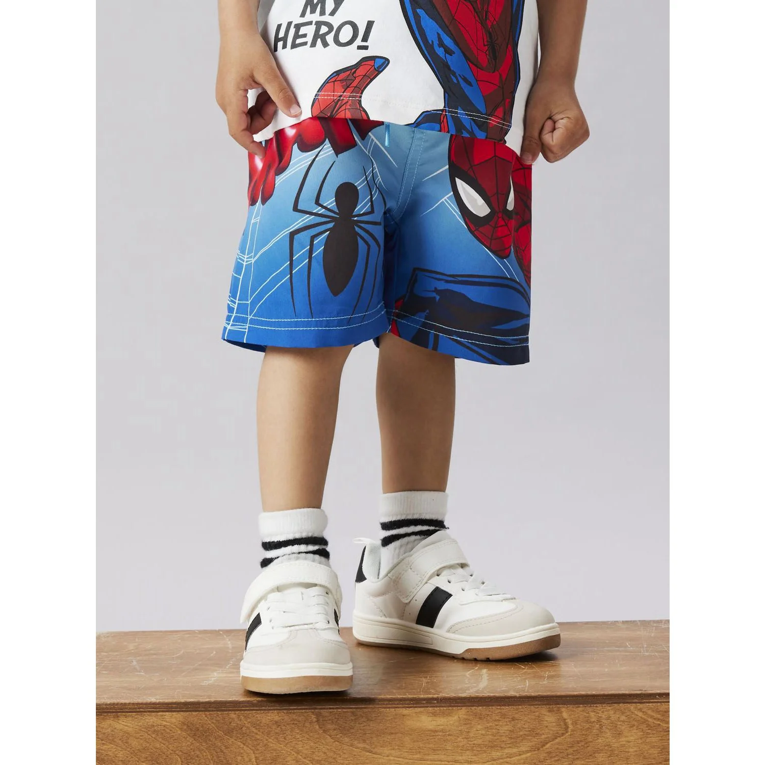 Name It Bluefish Nmmmalte Spider Long Swimshorts Mar - Image 3