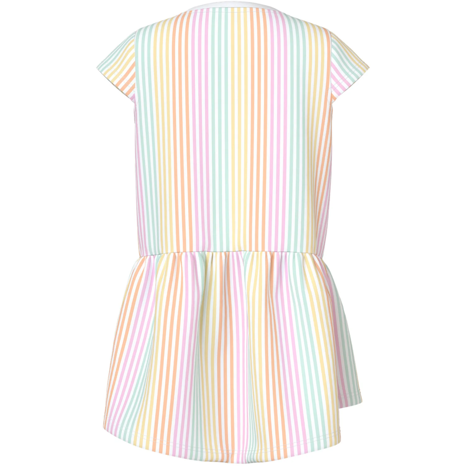 Name It Bright White Cool Stripe Nmfvigga Capsl Kjole F1 Noos - Image 2