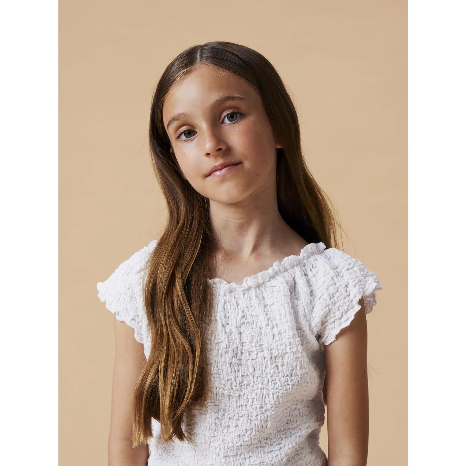 Name It Bright White Nkfhalisse Ss Top Noos - Image 3