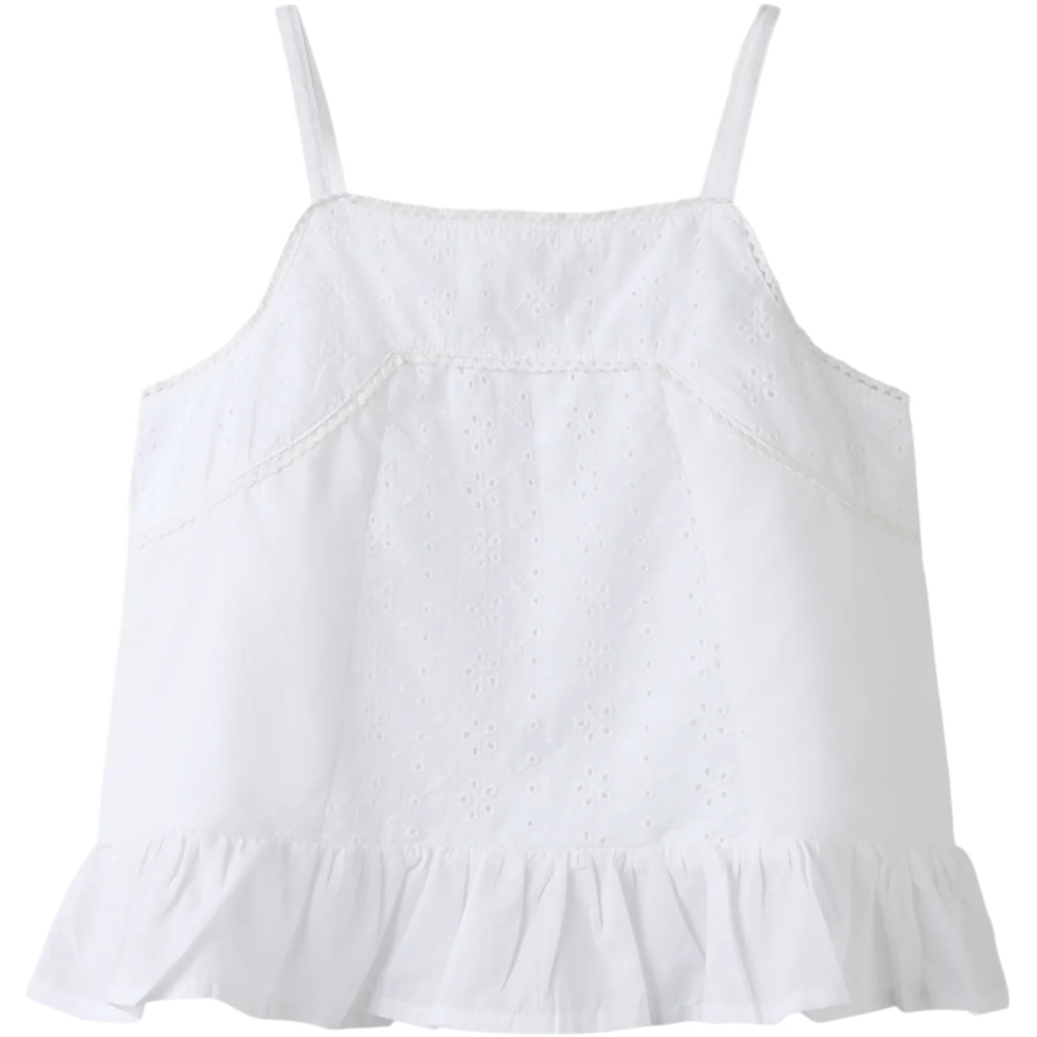 Name It Bright White Nkfhermala Strop Top