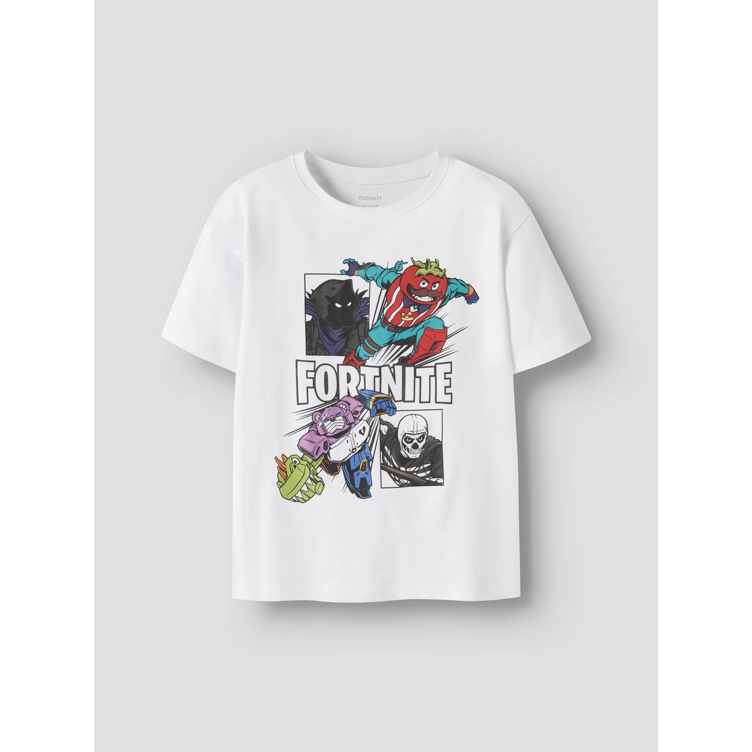 Name It Bright White Nkmambrose Fortnite Ss Nreg Top Bfu - Image 5