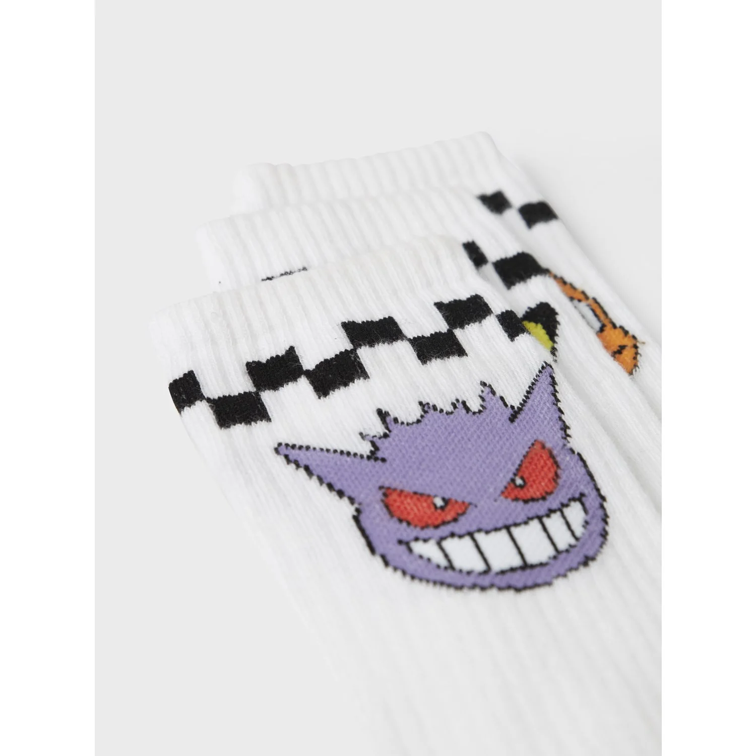 Name It Bright White Nkmjanaka Pokemon 3P Tennis Strømper Sky - Image 2