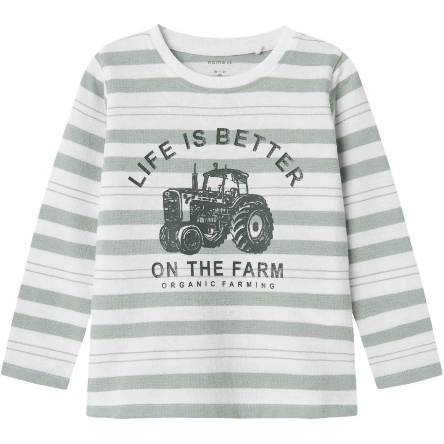 Name It Bright White Nmmlandon Ls Top