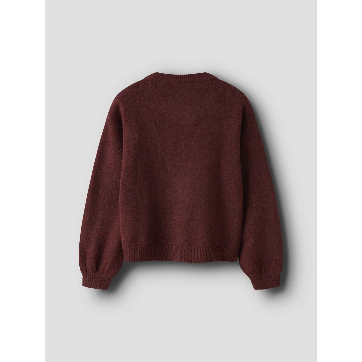 Name It Burgundy Nkfodessana Ls Strik - Image 2