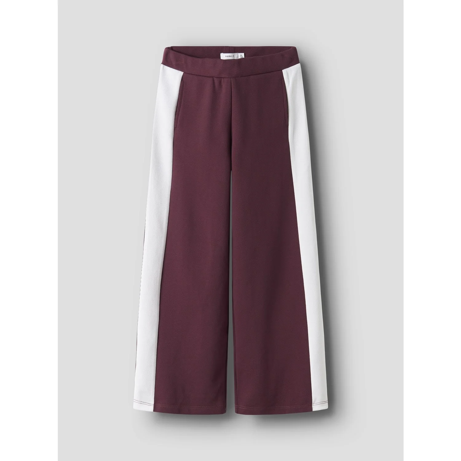 Name It Burgundy Nkfrivea Wide Bukser - Image 5