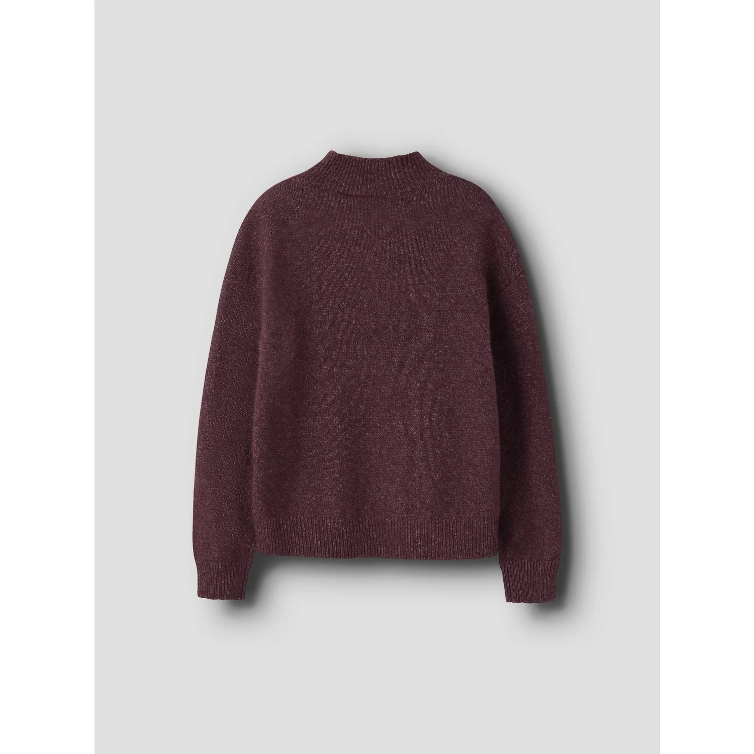 Name It Burgundy Nkfvemmie Ls Strik - Image 2