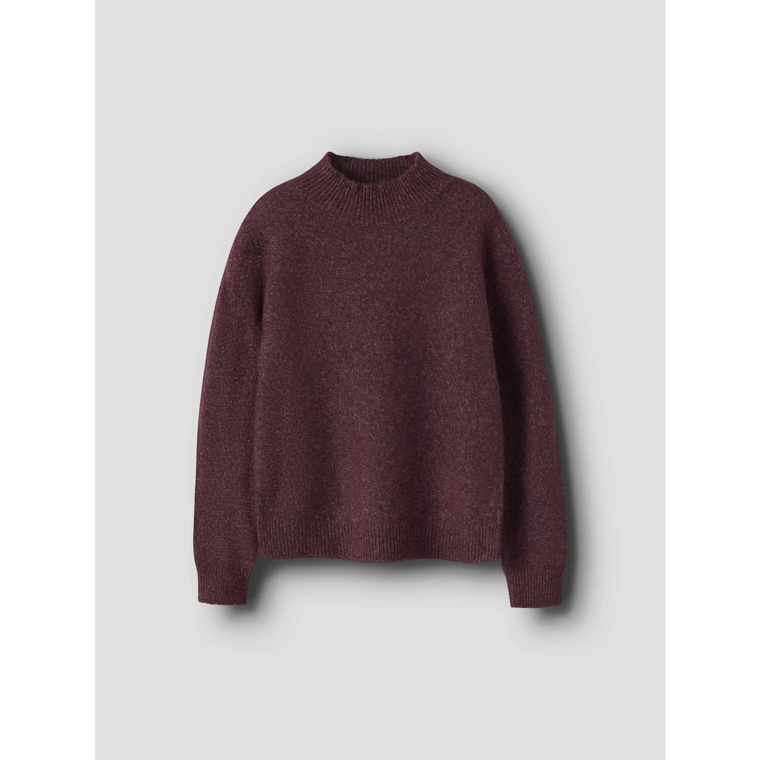 Name It Burgundy Nkfvemmie Ls Strik - Image 3