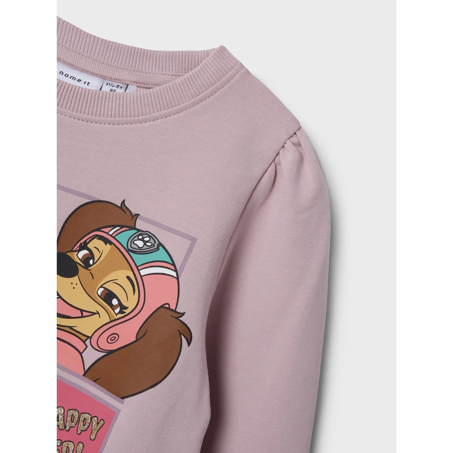 Name It Burnished Lilac Nmfjose Paw Sweat Unb Cplg - Image 2