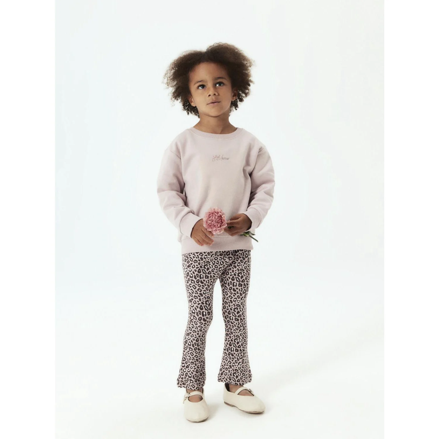 Name It Burnished Lilac Nmfleoana Flared Leggings - Image 2