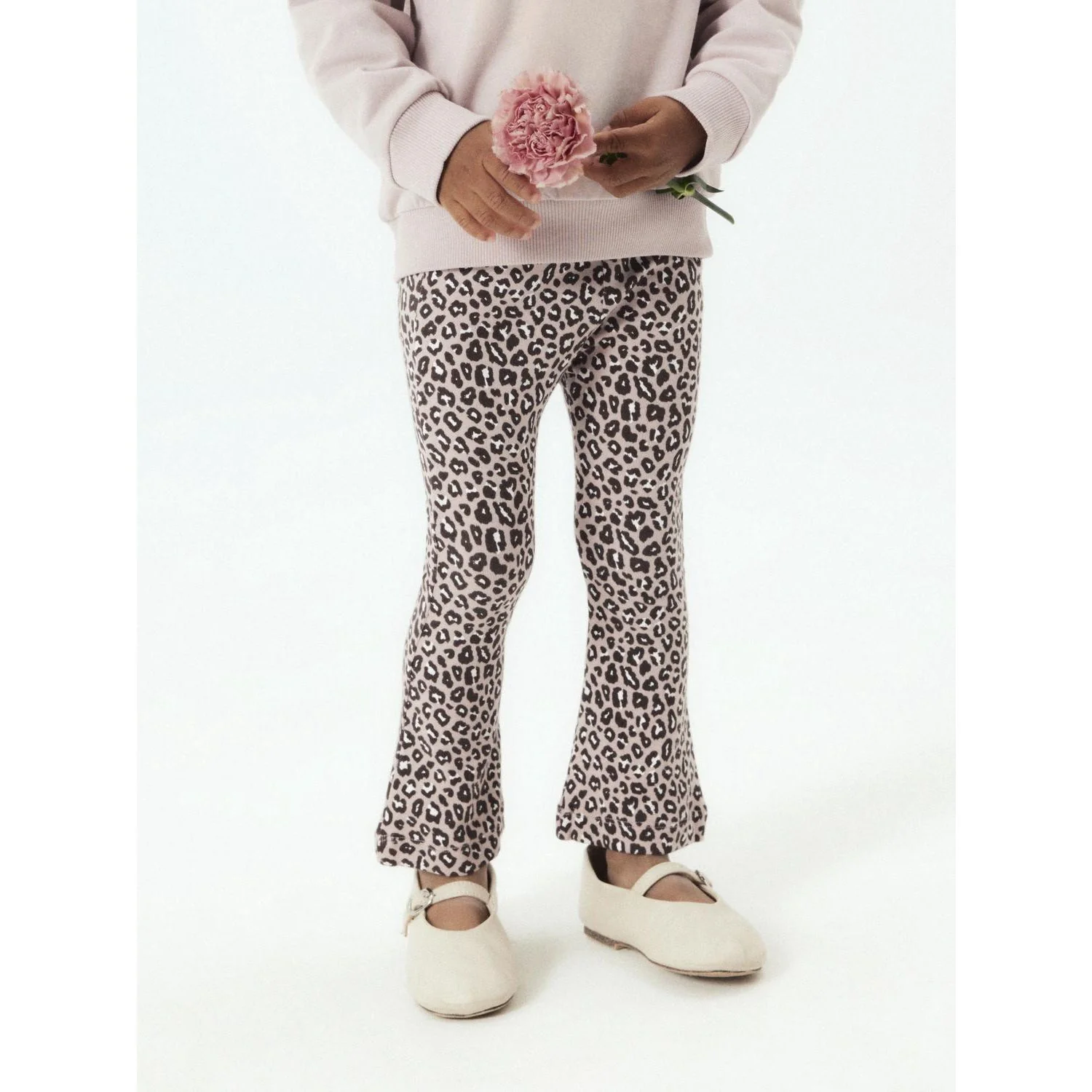 Name It Burnished Lilac Nmfleoana Flared Leggings - Image 3
