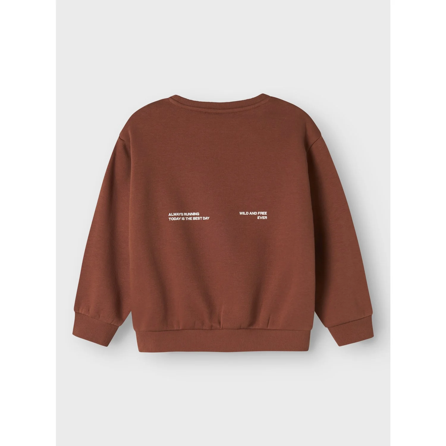Name It Carob Brown Nmmokian Ls Rlx Swe Bru Bf - Image 4