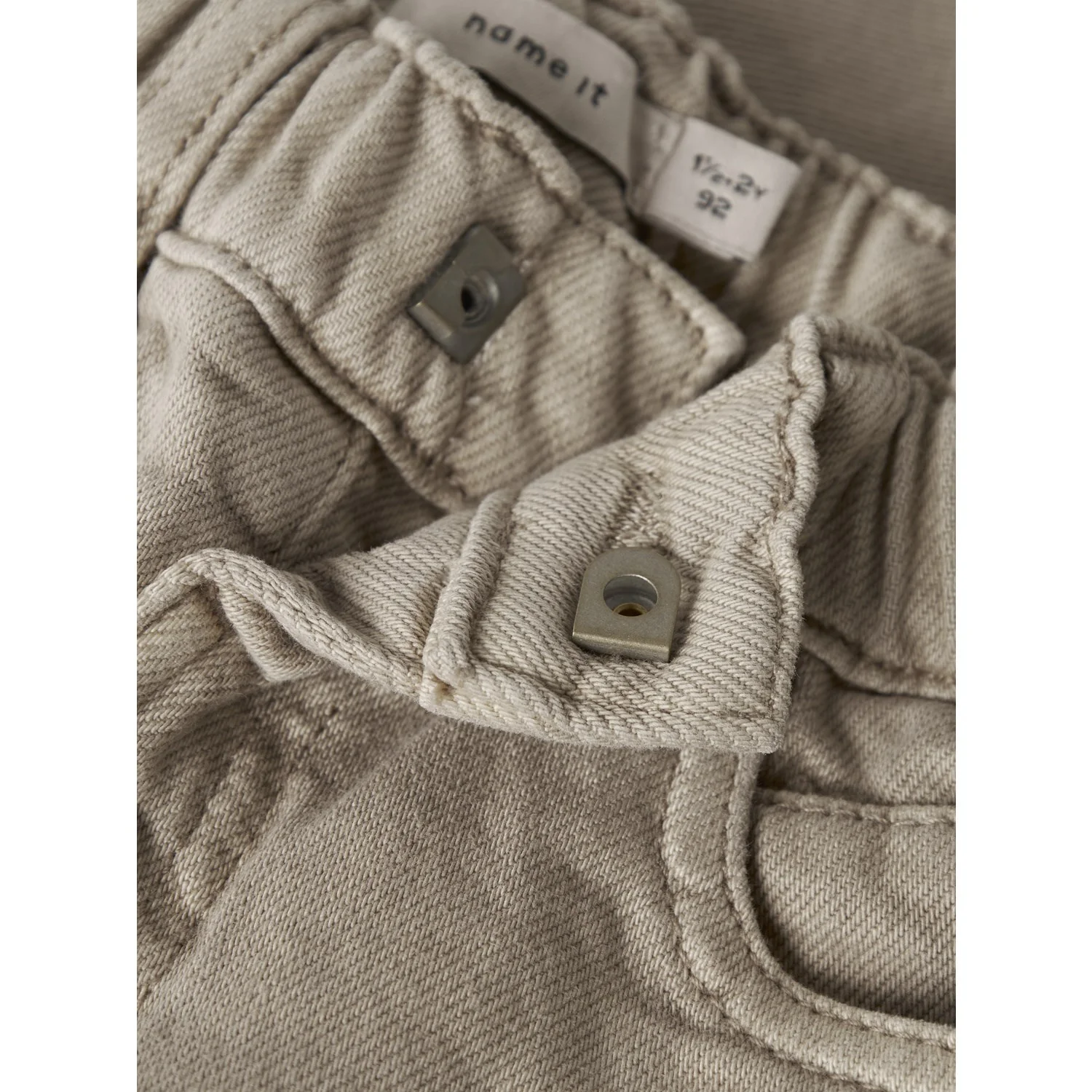 Name It Chinchilla Nmmsilas Tapered Twi Bukser 3990-Tw B - Image 3
