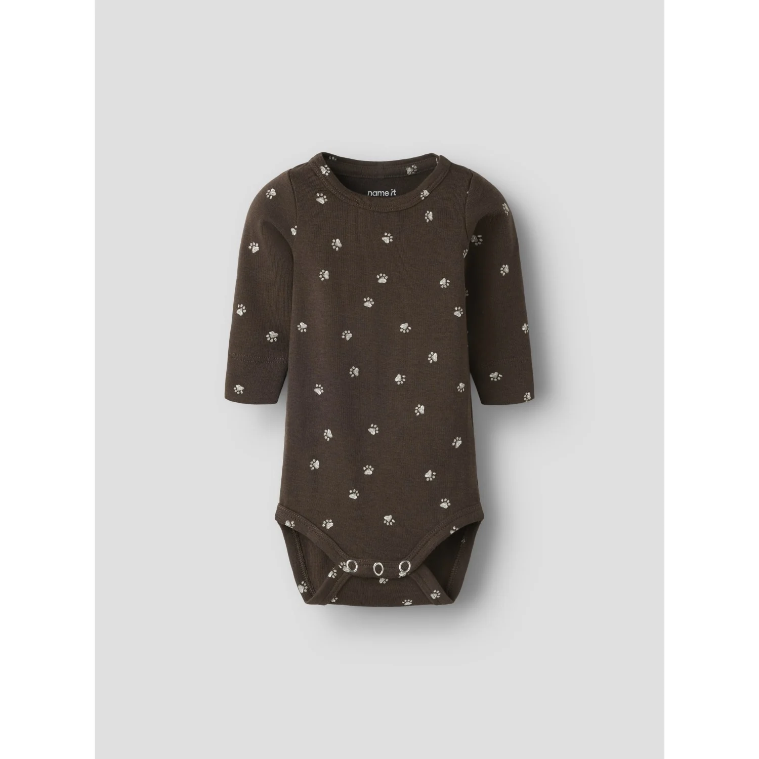 Name It Chocolate Brown Nbmlaris Ls Xsl Body - Image 4