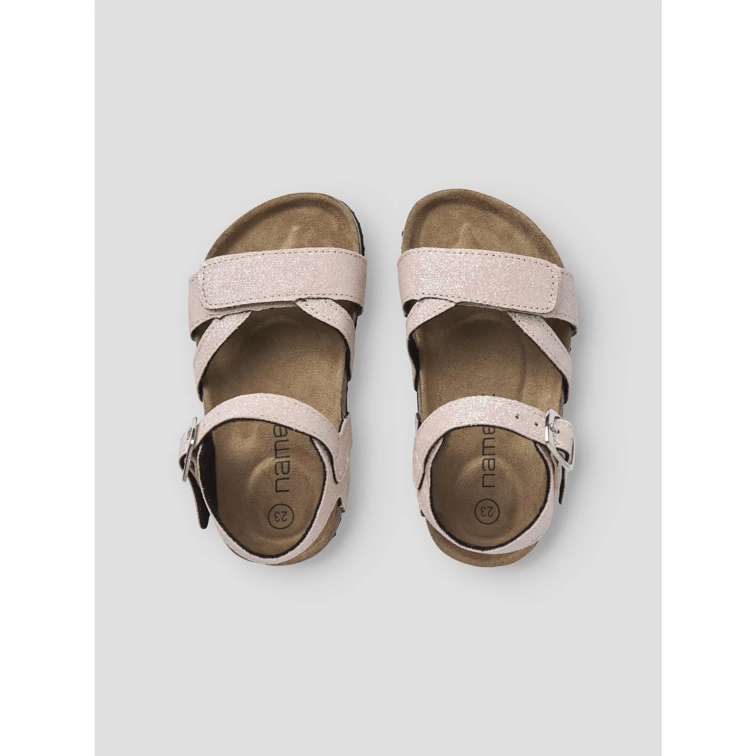 Name It Cloud Dancer Glitter Nmffiona Sandal - Image 4