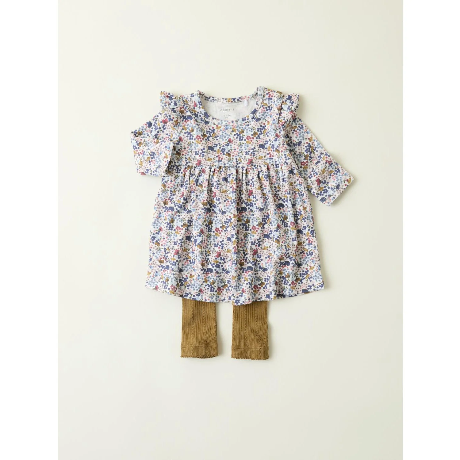 Name It Cloud Dancer Nbfkorra Ls Kjole - Image 2