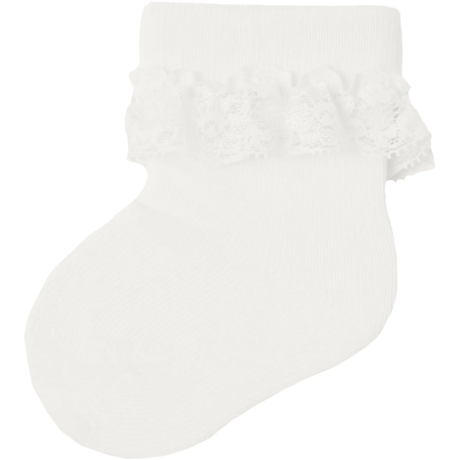 Name It Cloud Dancer Nbfopagna Strømper