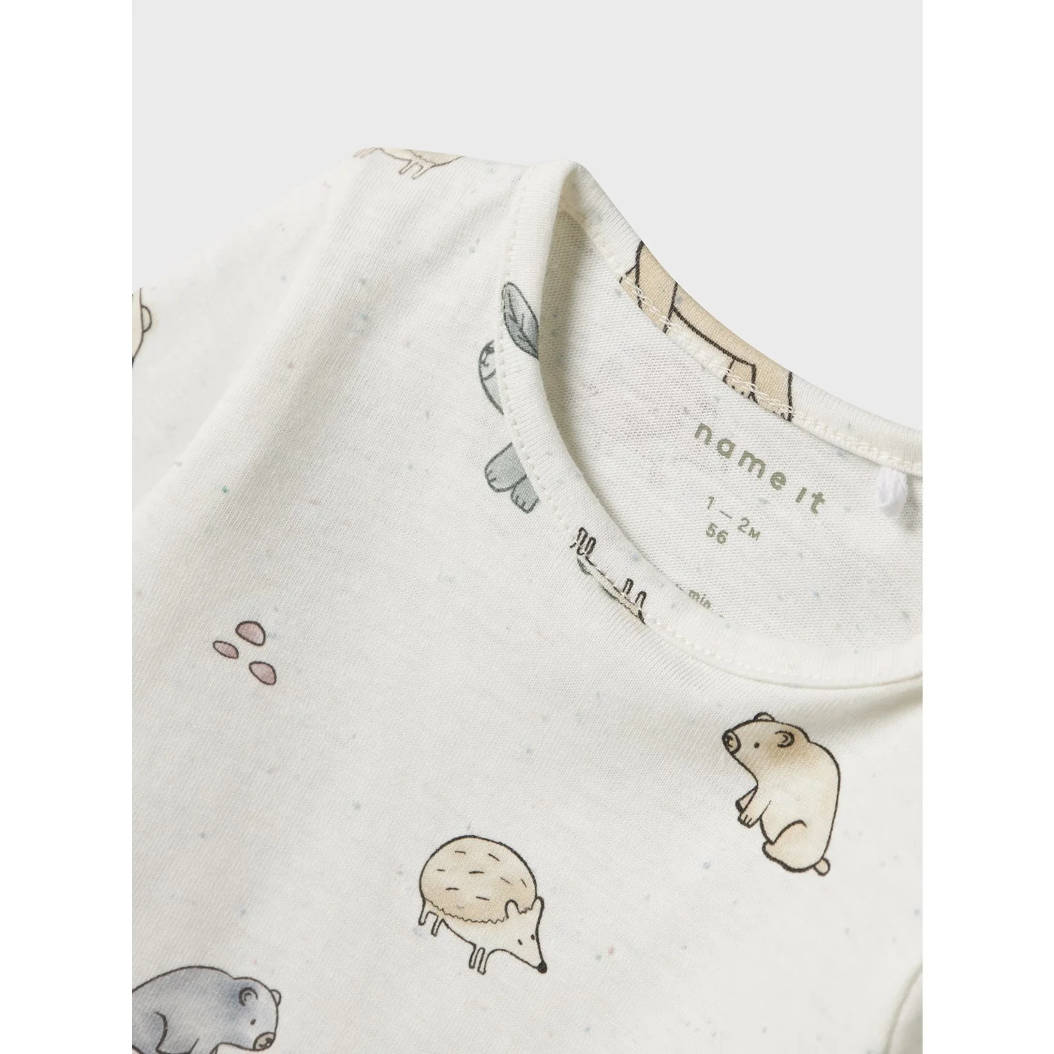 Name It Cloud Dancer Nbnluma Ls Top - Image 3