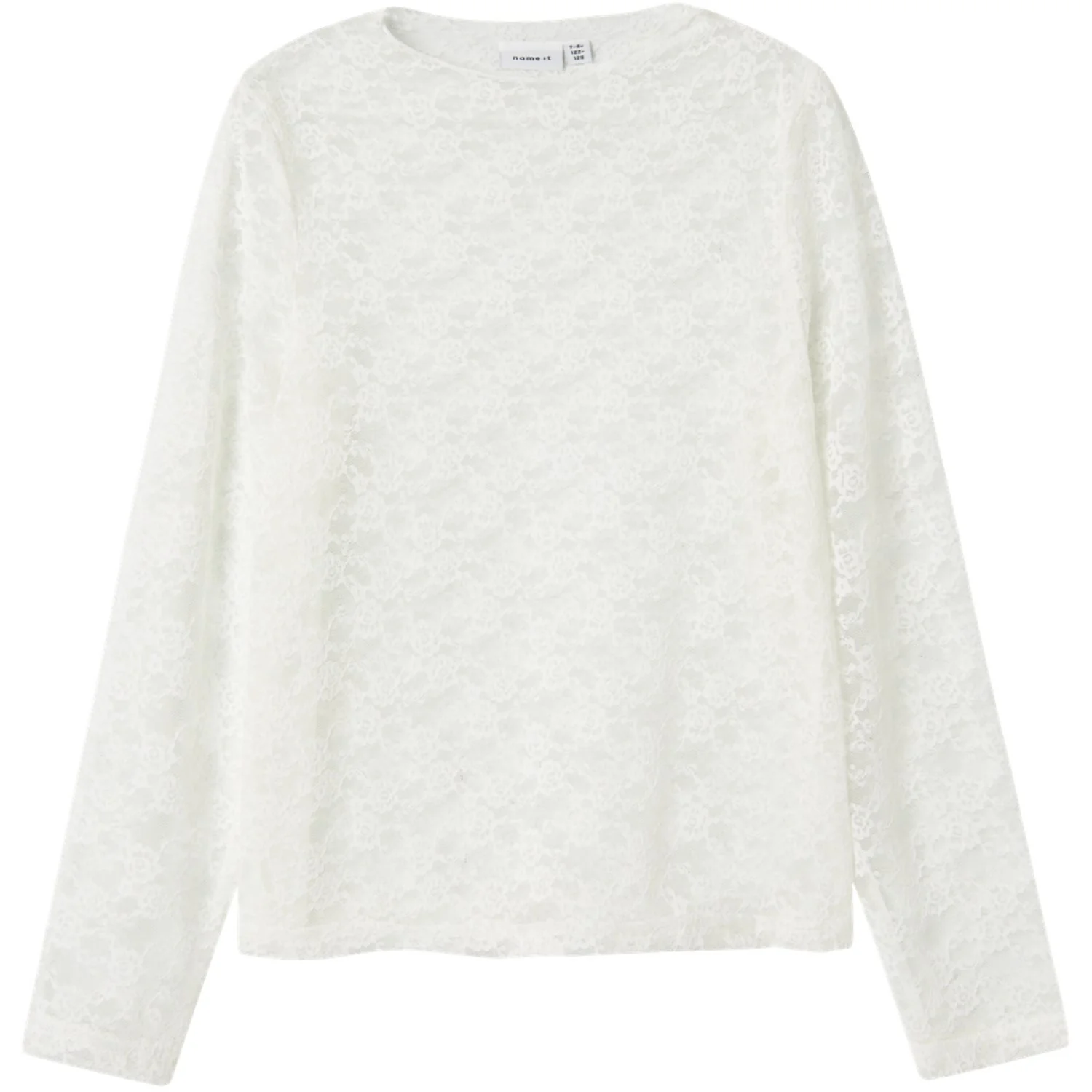 Name It Cloud Dancer Nkfnace Ls Top