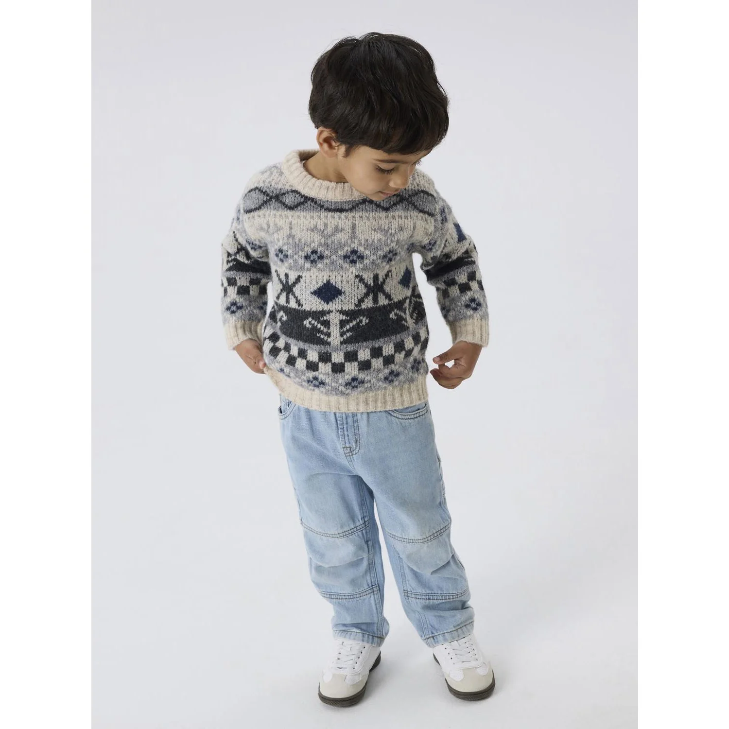 Name It Cloud Dancer Nmmoddur Ls Strik - Image 2