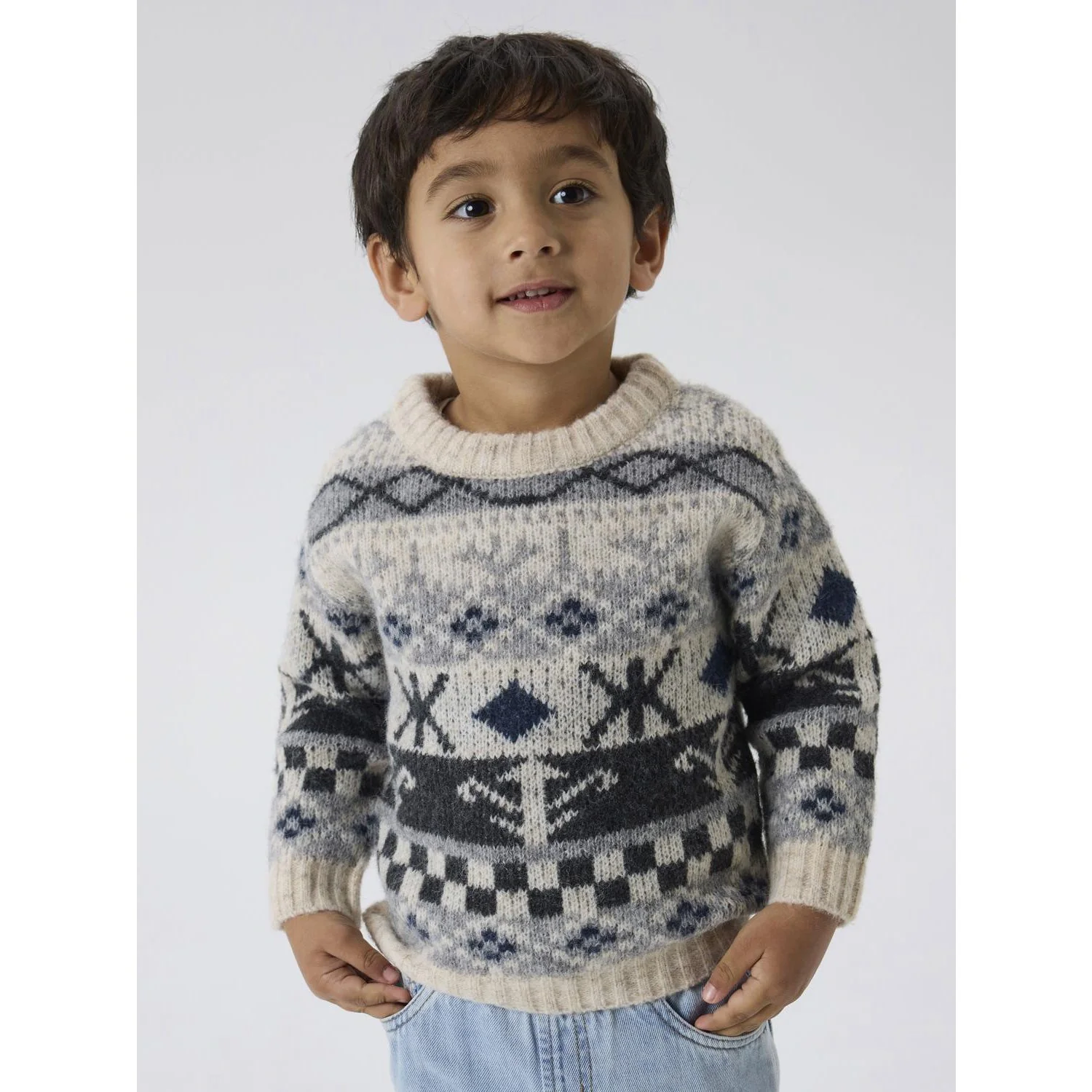 Name It Cloud Dancer Nmmoddur Ls Strik - Image 3