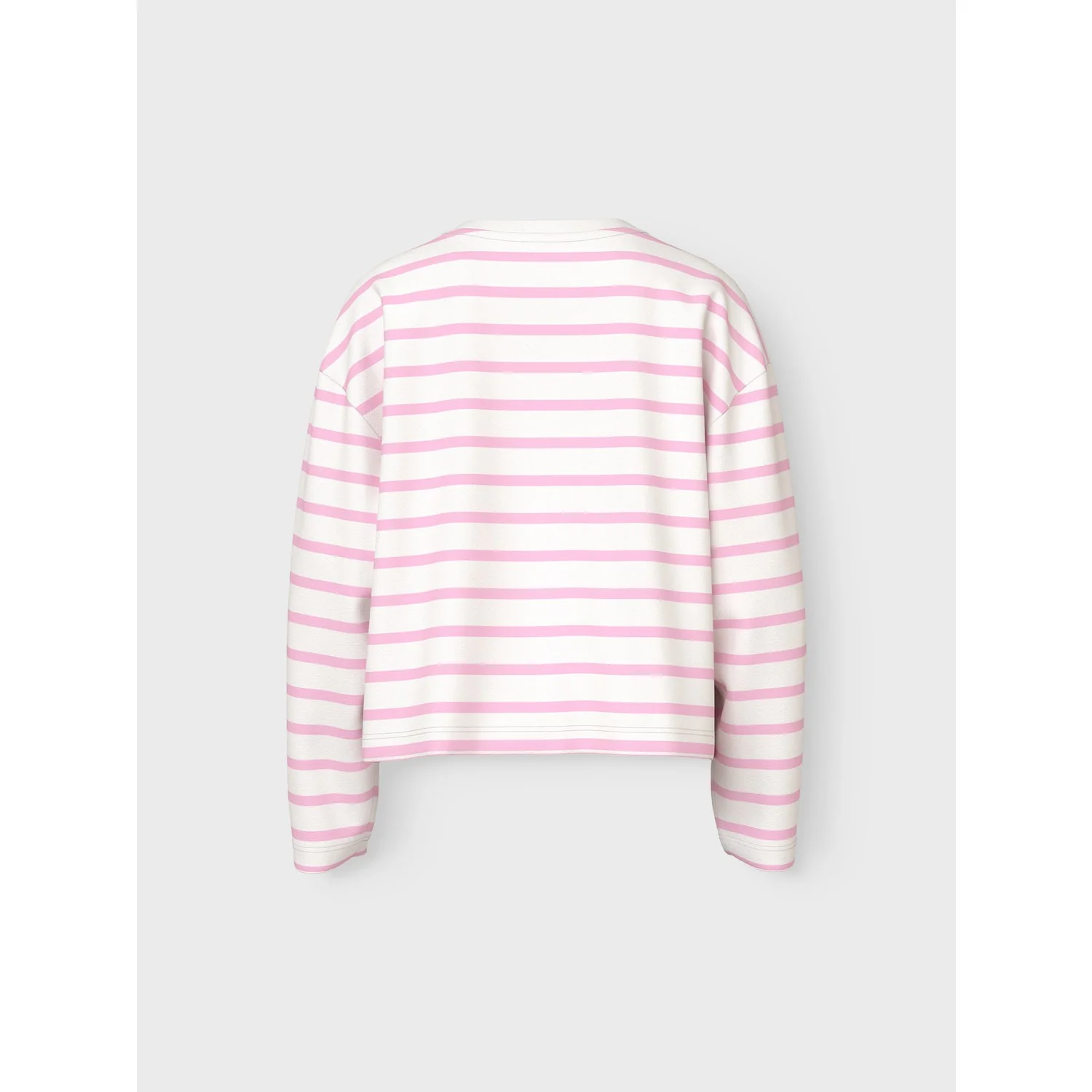 Name It Cloud Dancer Sweet Dreams Stripe Nkfvita Ls Kort Rlx Top - Image 3