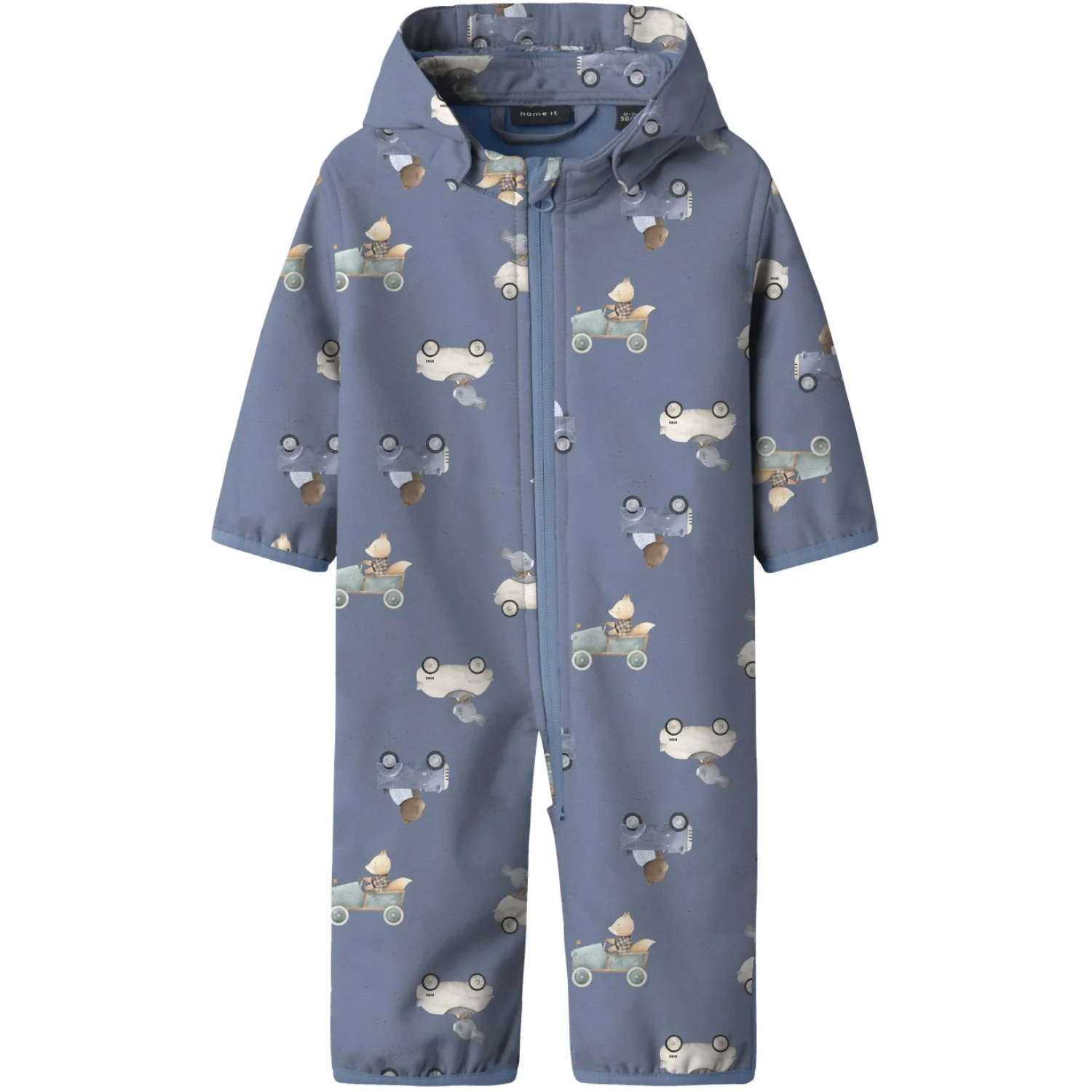 Name It Country Blue Cute Explorer Nbmalfa08 Softshell Dragt AOP Fo