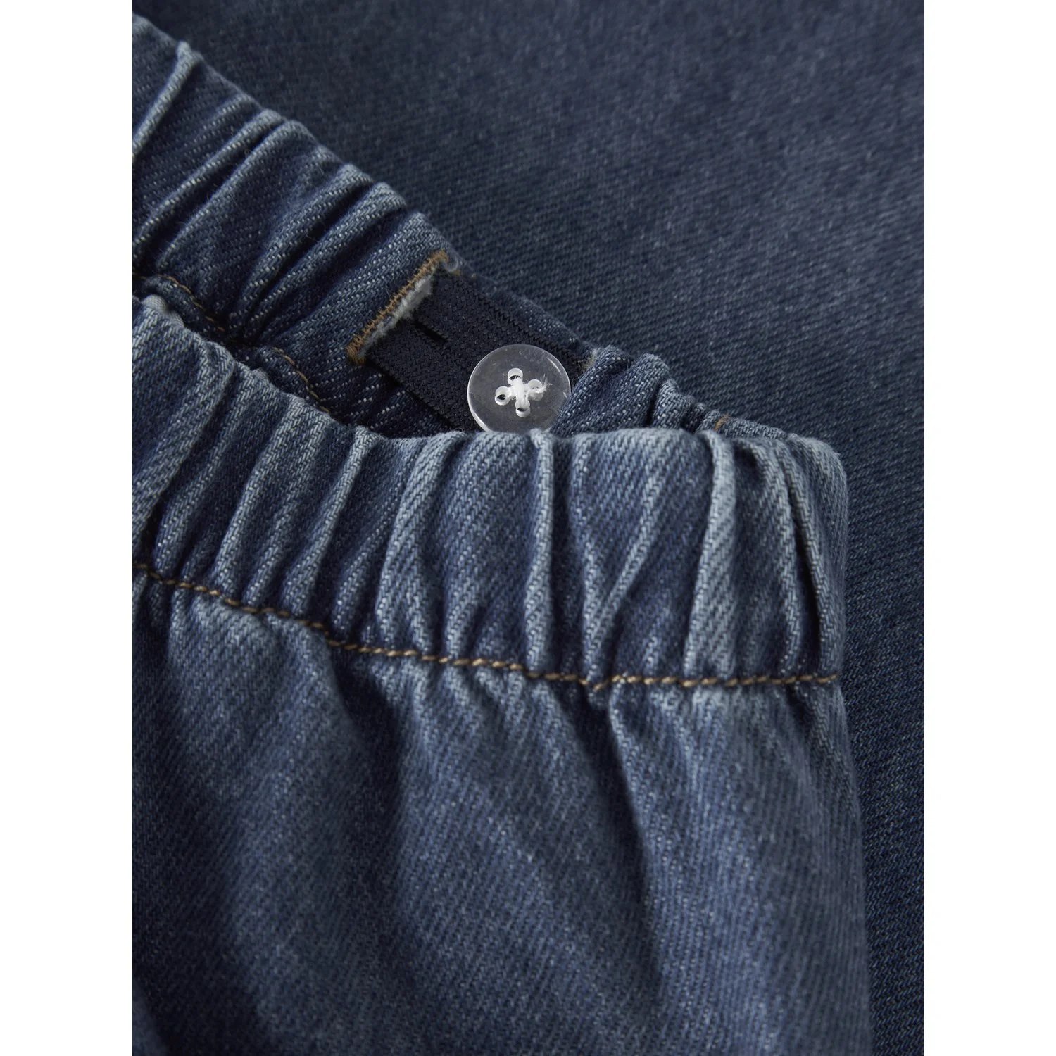 Name It Dark Blue Denim Nkfbella X-Wide Pull Up Jeans 4777-By - Image 2