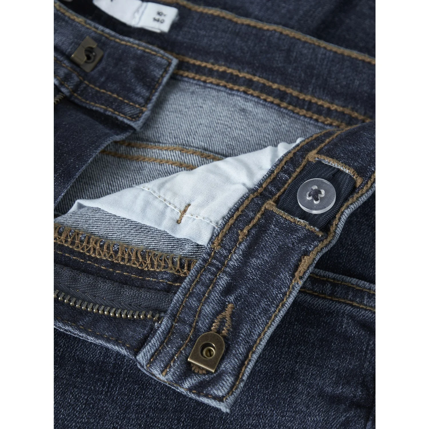 Name It Dark Blue Denim Nkmryan Straight Jeans 8809-Md Tb - Image 2